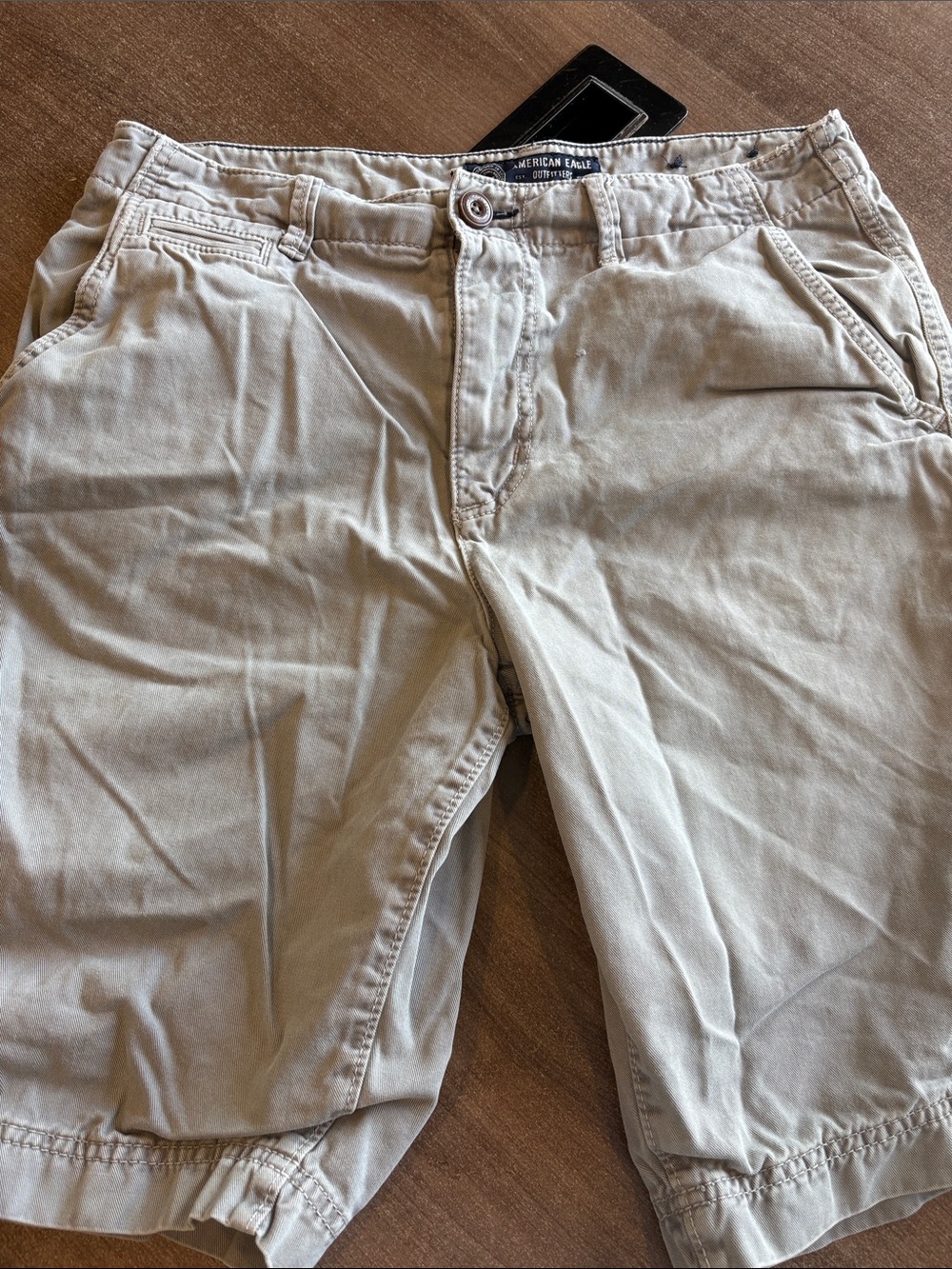 American Eagle Outfitters Men’s Light Tan Chino Shorts
